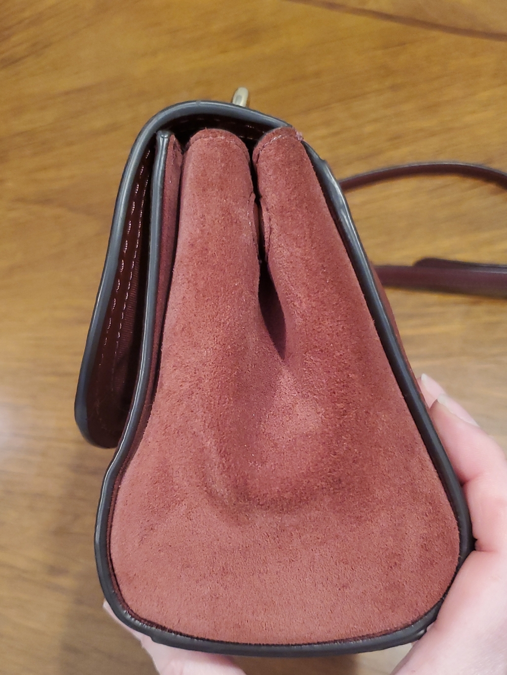 Like NEW Coach Striped Faye Crossbody Bag - Picture 10 of 15